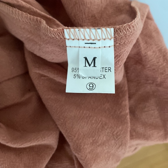 Beautiful Light Rust Dress - Picture 6 of 7